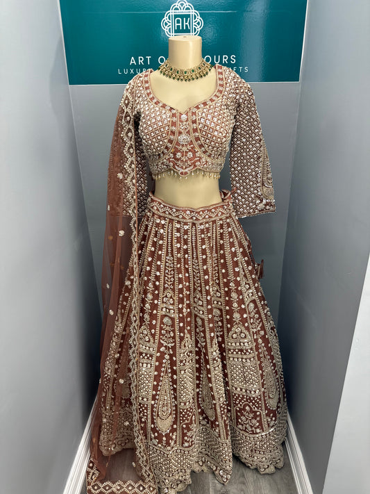 Heavy Beadwork Lehenga