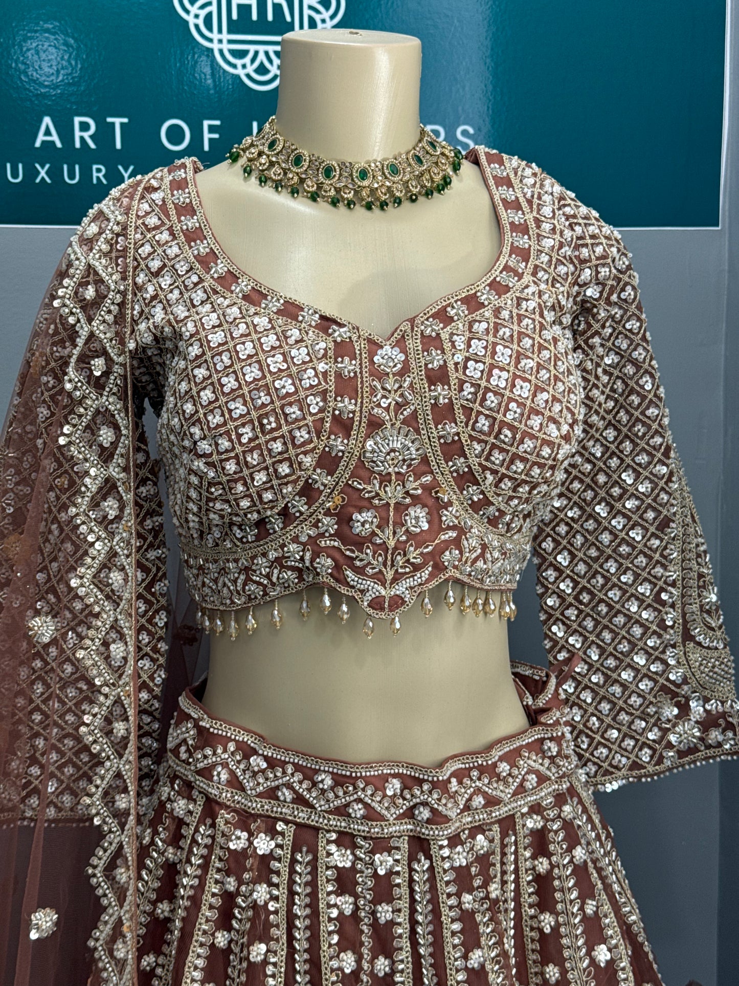 Heavy Beadwork Lehenga