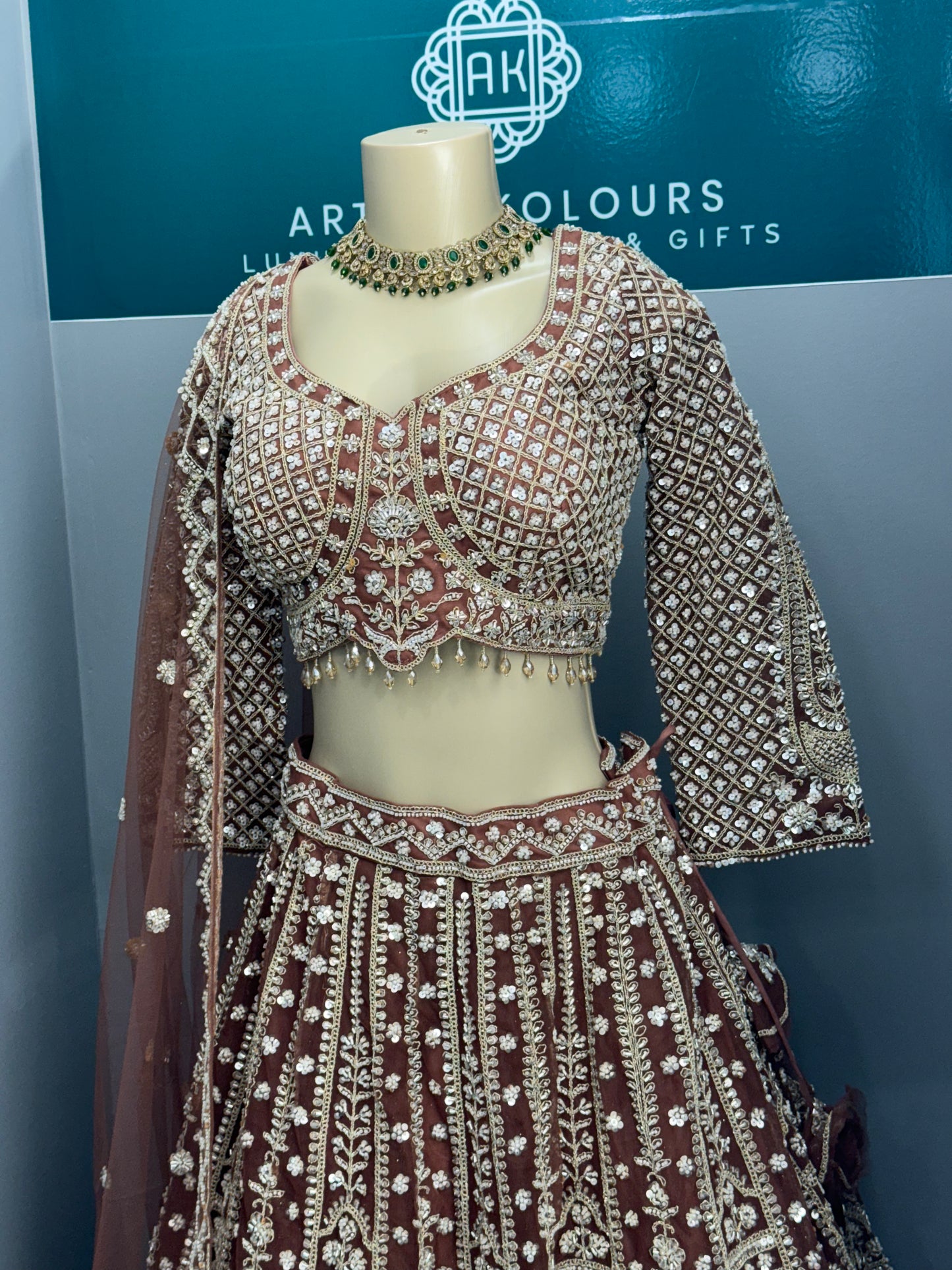 Heavy Beadwork Lehenga