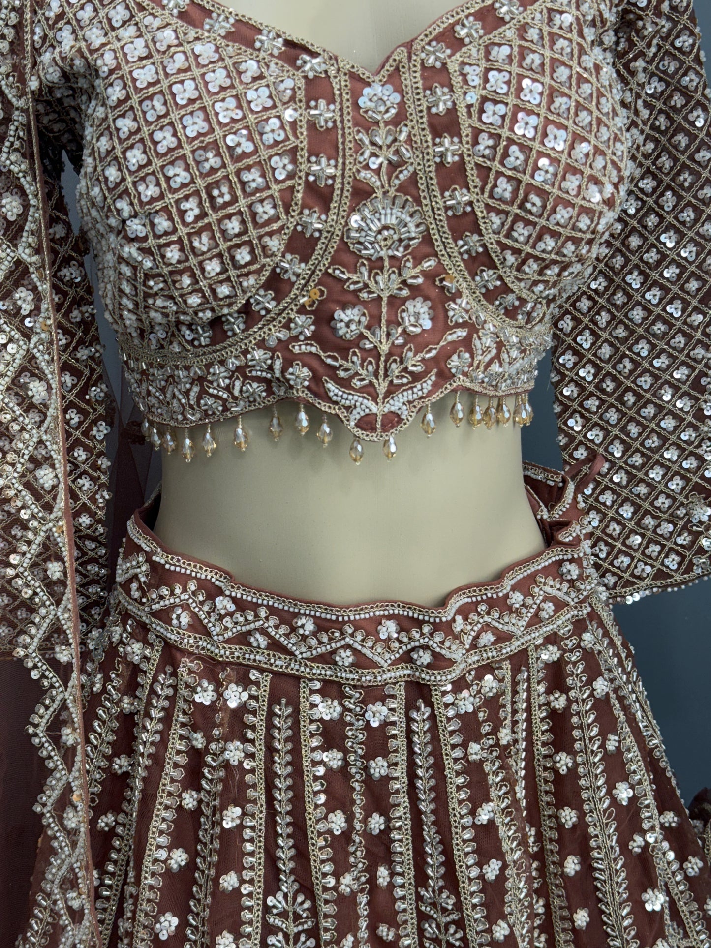 Heavy Beadwork Lehenga